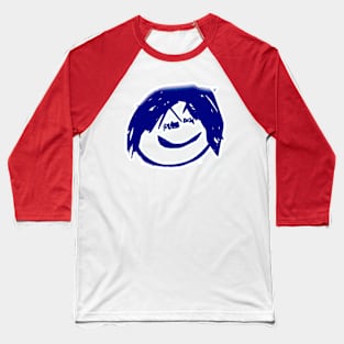 Blue Mans Bardi Baseball T-Shirt